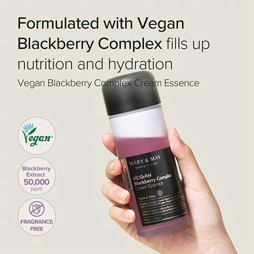MARY N MAY Vegan Blackberry Complex Cream Essence 140ml